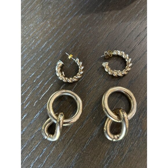 Dannijo Louisa Earrings Gold Womens Size OS - Picture 7 of 9